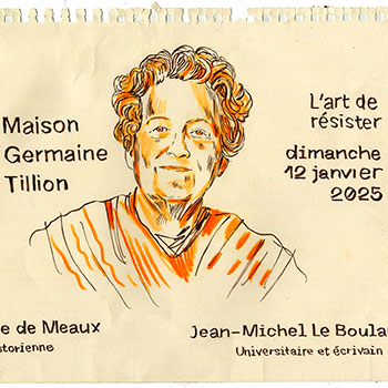 Rencontre à la Maison Germaine Tillion © Damien Roudeau