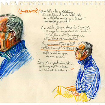 Rencontre à la Maison Germaine Tillion © Damien Roudeau