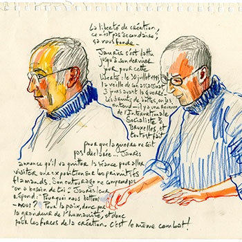 Rencontre à la Maison Germaine Tillion © Damien Roudeau