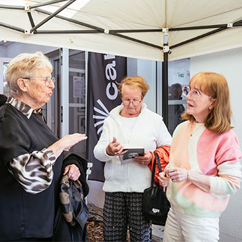 Un Dimanche chez Germaine, Colette Bocher et Patrick Radjef © Mathieu Menard